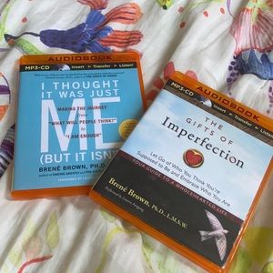 Two Brene Brown audiobooks